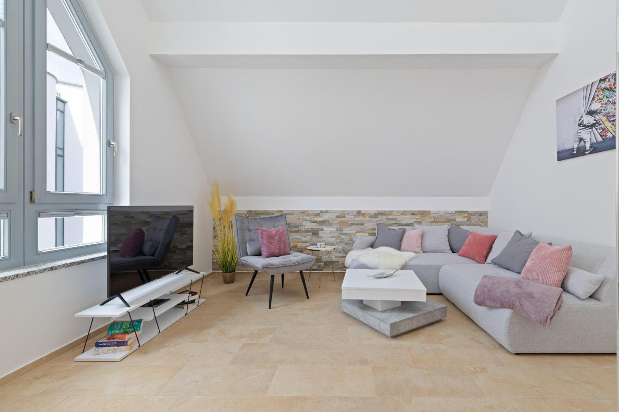 Helloflats - Luxus-penthouse - Balkon - Parking - Zentrum - Therme - Naehe Flughafen Muc Apartamento Erding