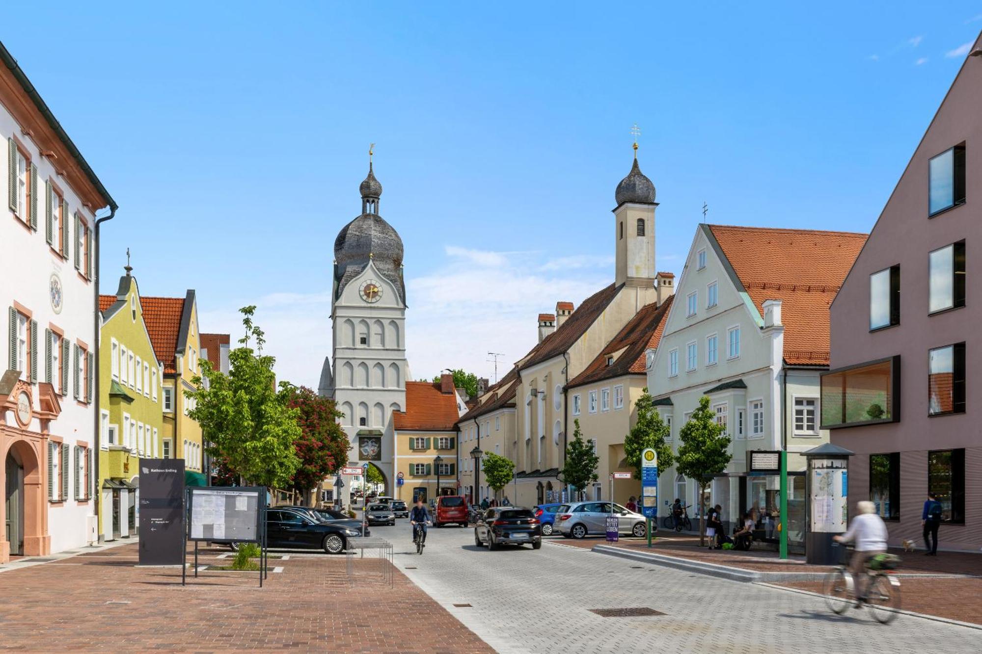 Helloflats - Luxus-penthouse - Balkon - Parking - Zentrum - Therme - Naehe Flughafen Muc Apartment Erding